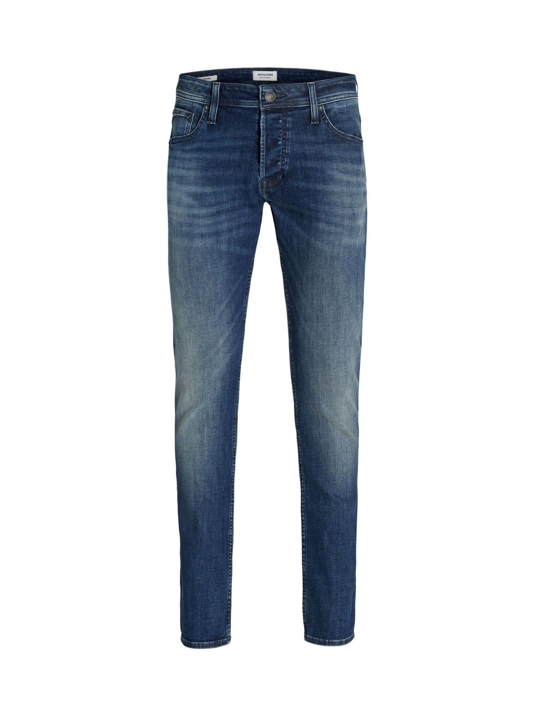 Blauw - JACK & JONES Slim-fit Glenn jeans