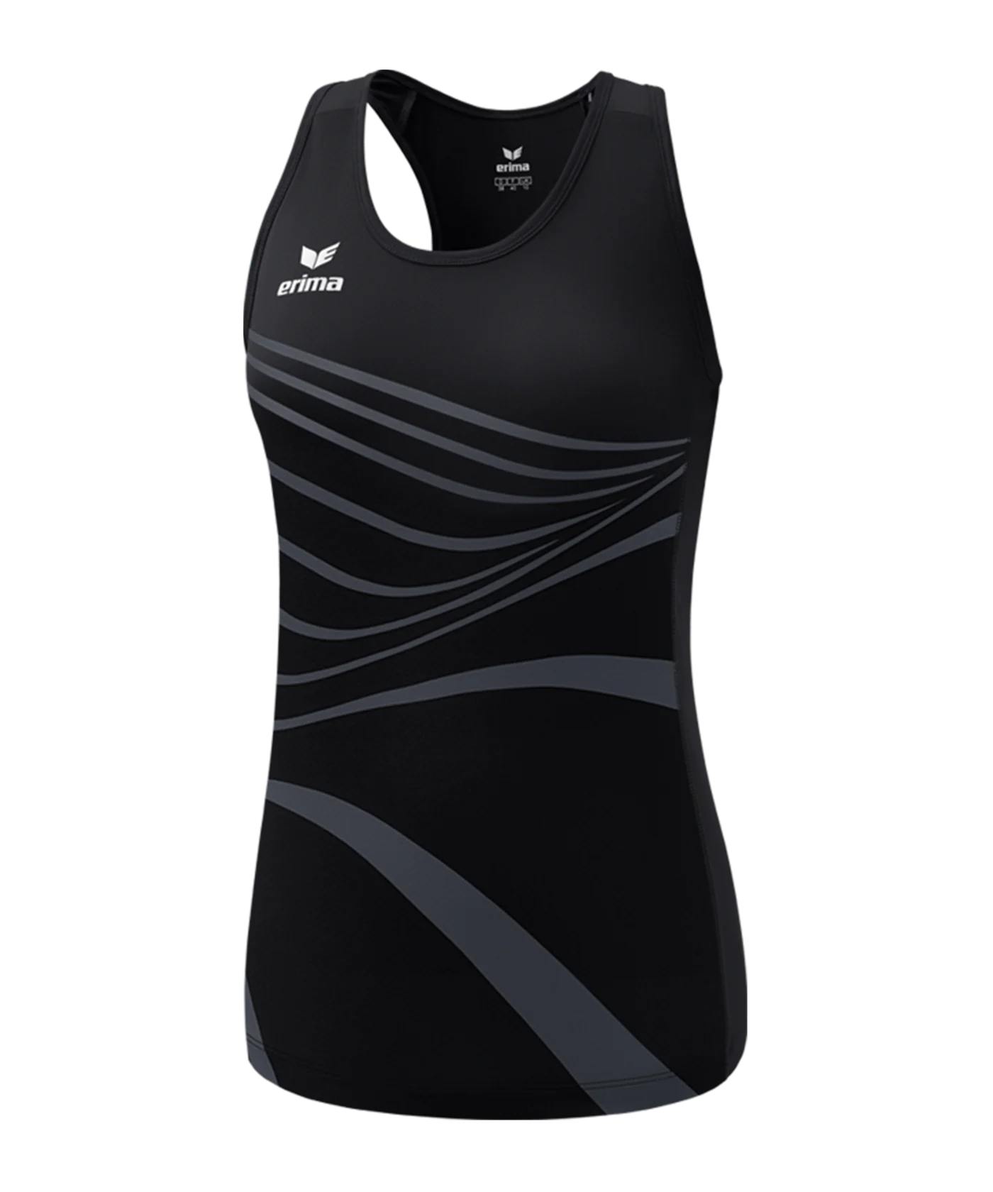 Erima Racing Singlet Damen Schwarz