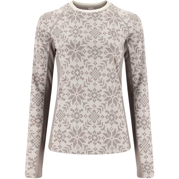 T-shirt thermique KARI TRAA EDITH LS WGREY