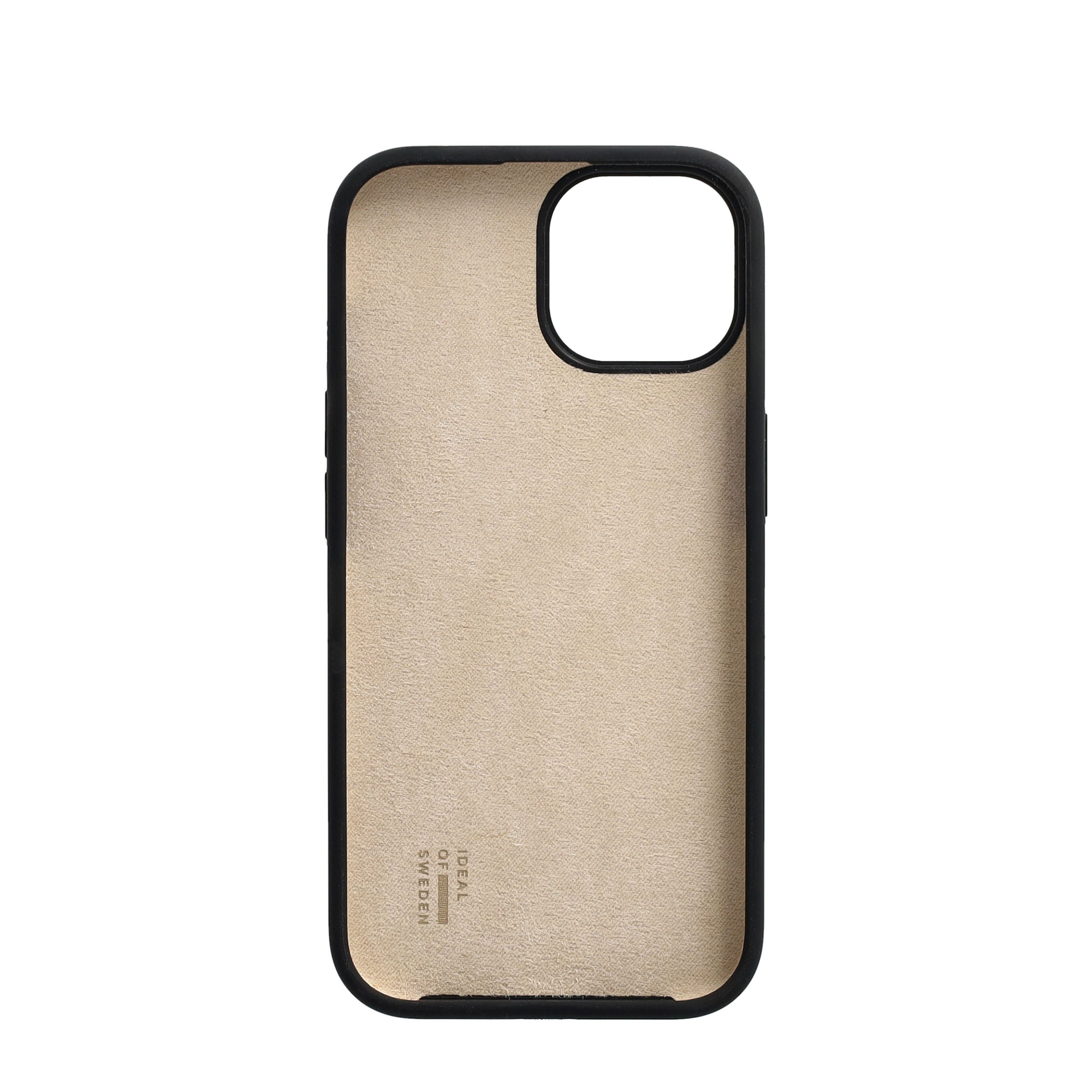 iPhone 16e / 15 / 14 / 13 Silikon Hülle Case Recycled (IDSICSI23-I2261-01) - Schwarz
