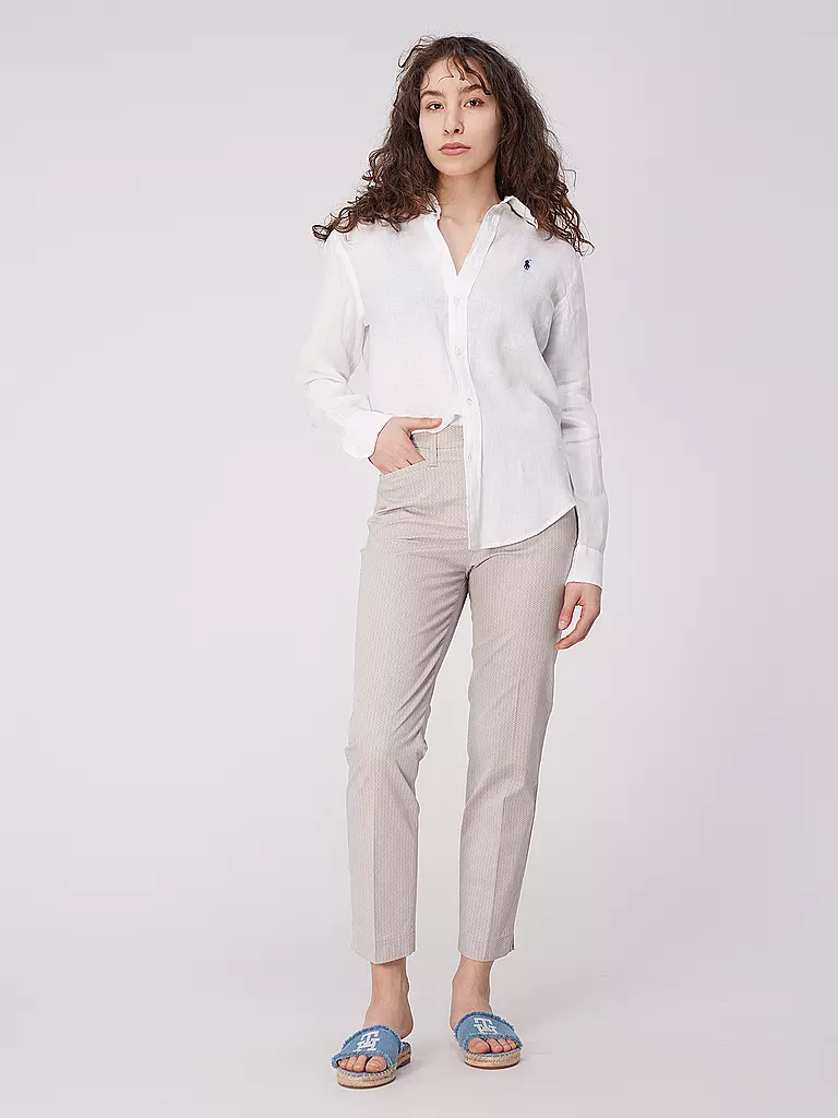 POLO RALPH LAUREN Leinenhemd weiss
