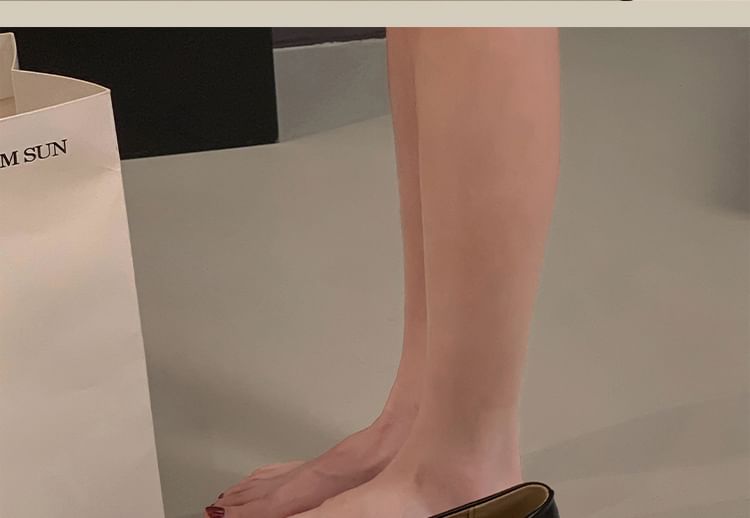 Anjay - Mary Jane pumps met gerimpeld plateau