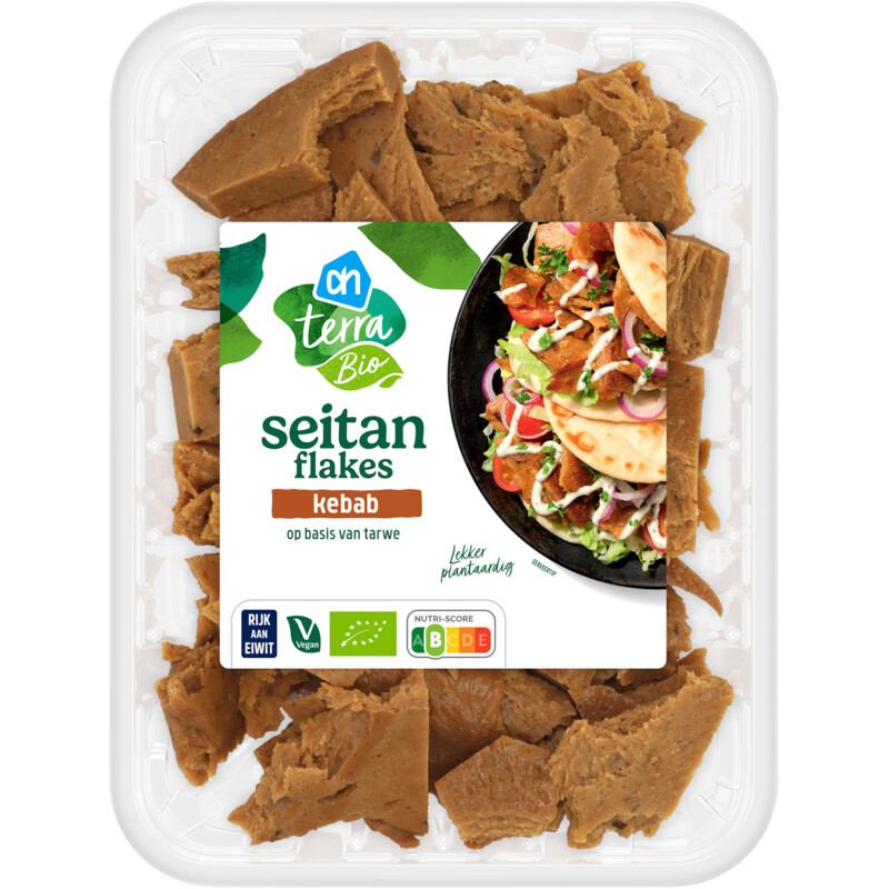 AH Terra Biologische seitan flakes kebab