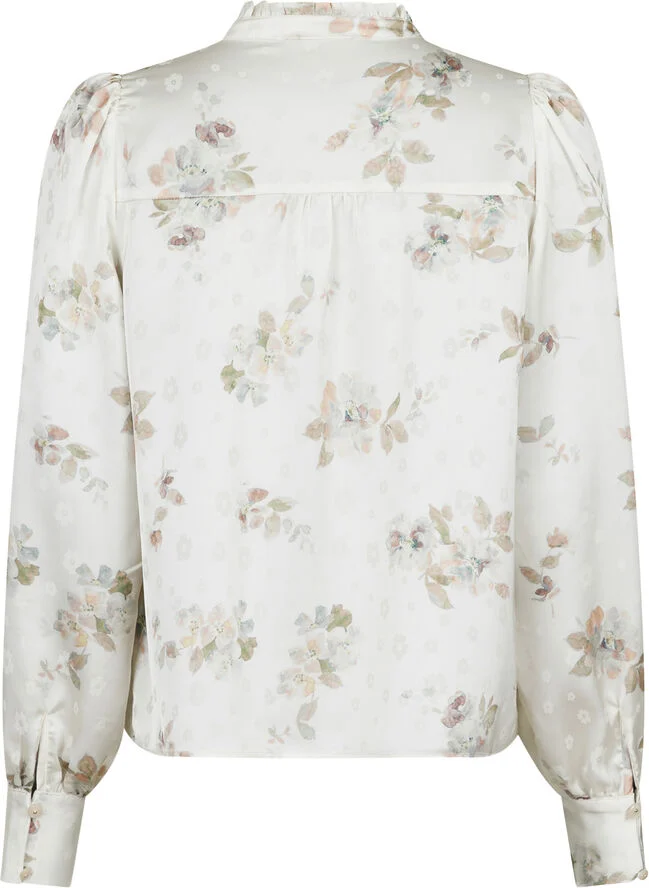 Neo Noir Massima Soft Blossom Blouse Creme