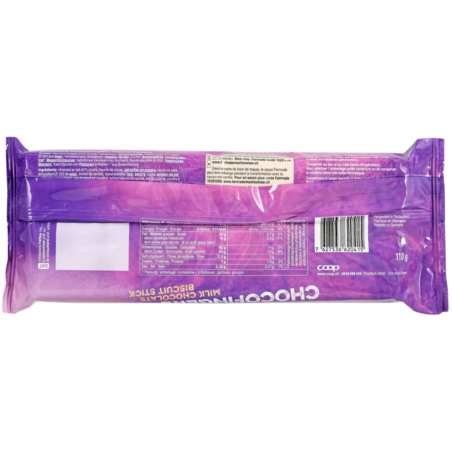 Prix Garantie FSI Choco Fingers