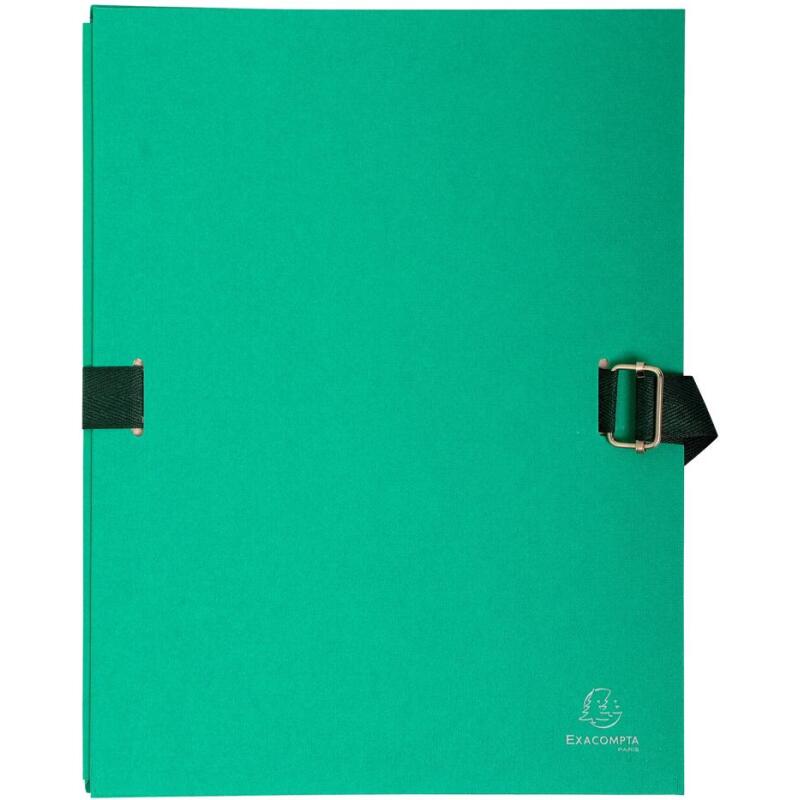 Chemise dos extensible avec rabat papier - 24x32cm