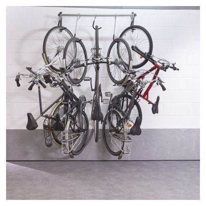 Support de vélo Mural Coulissant Mottez pour 5 vélos