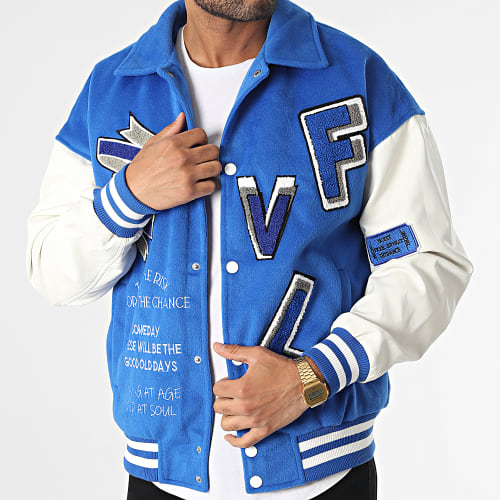 Veste Teddy BM1676 Bleu Roi