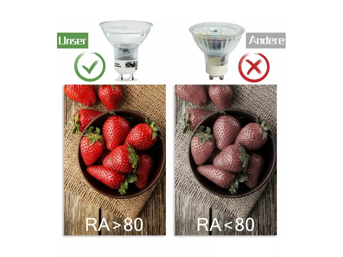 NETTLIFE Lot de 10 ampoules LED GU10 blanc chaud 3W 240LM PAR16 spot encastrable angle de faisceau 120° 3000K pour cuisine plafond mur salon