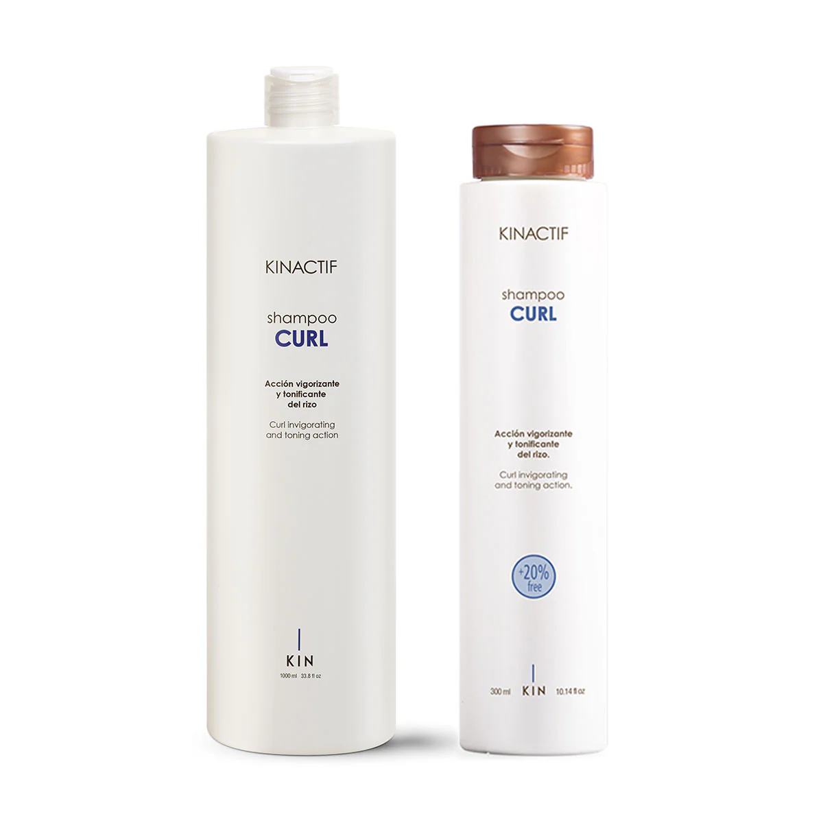 Shampoing tonifiant pour boucles Kinactif 300ml