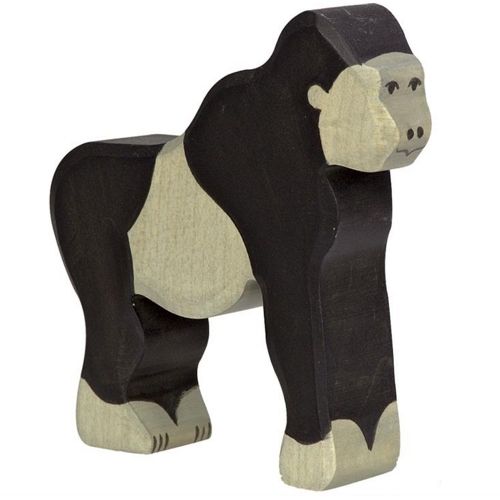 Holztiger gorilla 12 cm