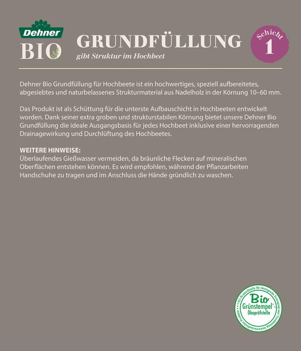 Dehner Bio Hochbeet-Grundfüllung, 50 l