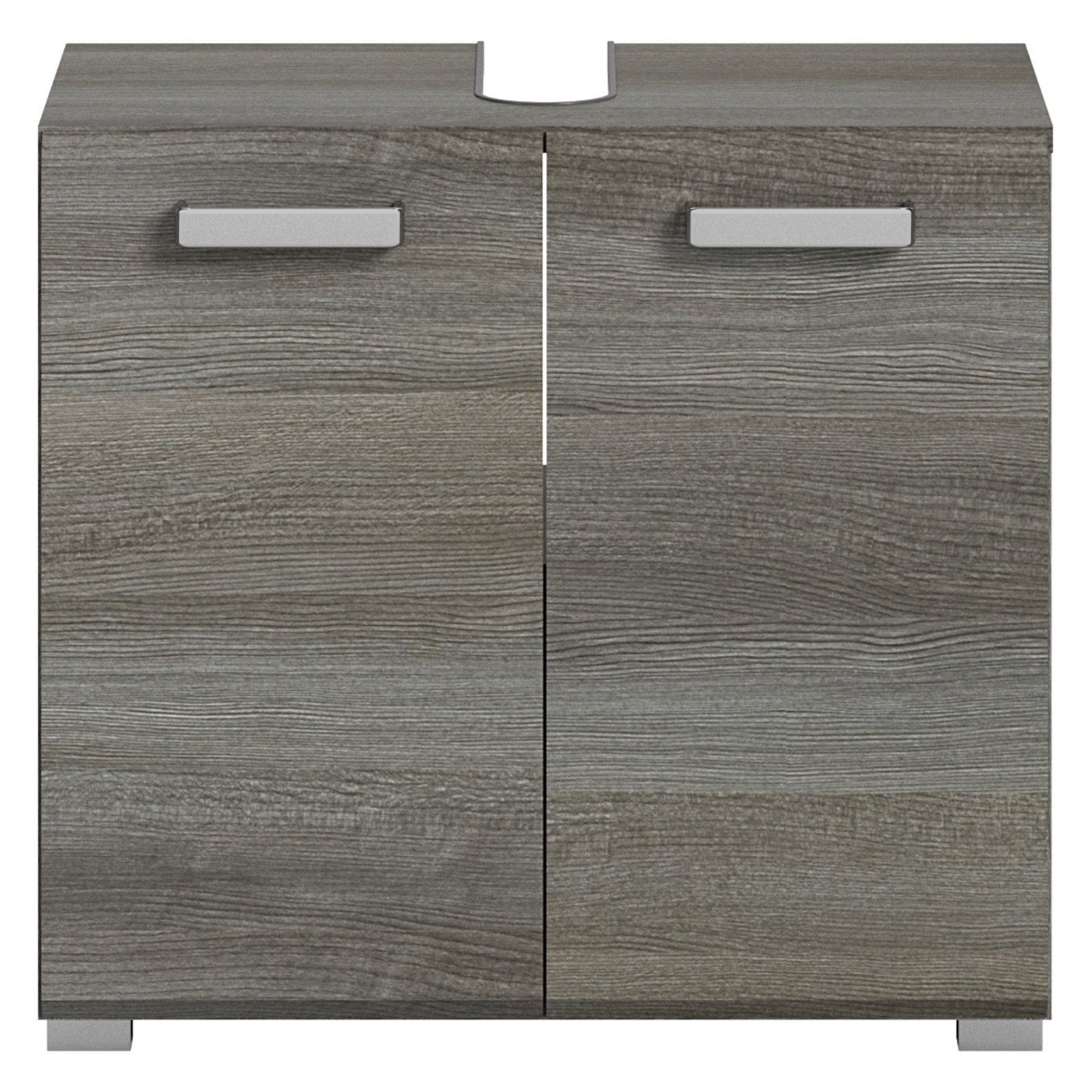 Waschbeckenunterschrank SILVER - Rauchsilber - 60 cm