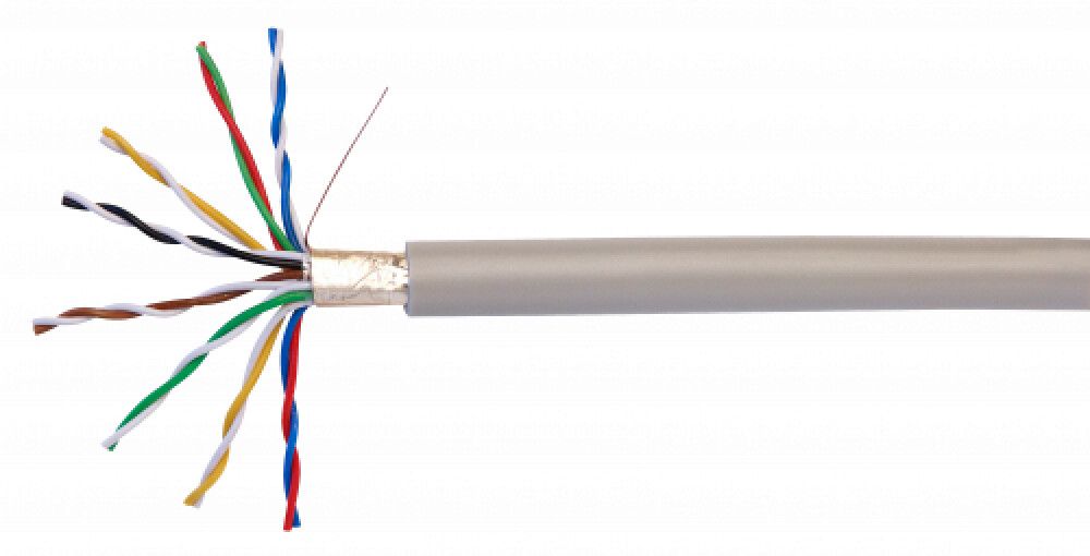 TELEFONKABEL JY(ST)Y 2X2X0,6 GRÅ