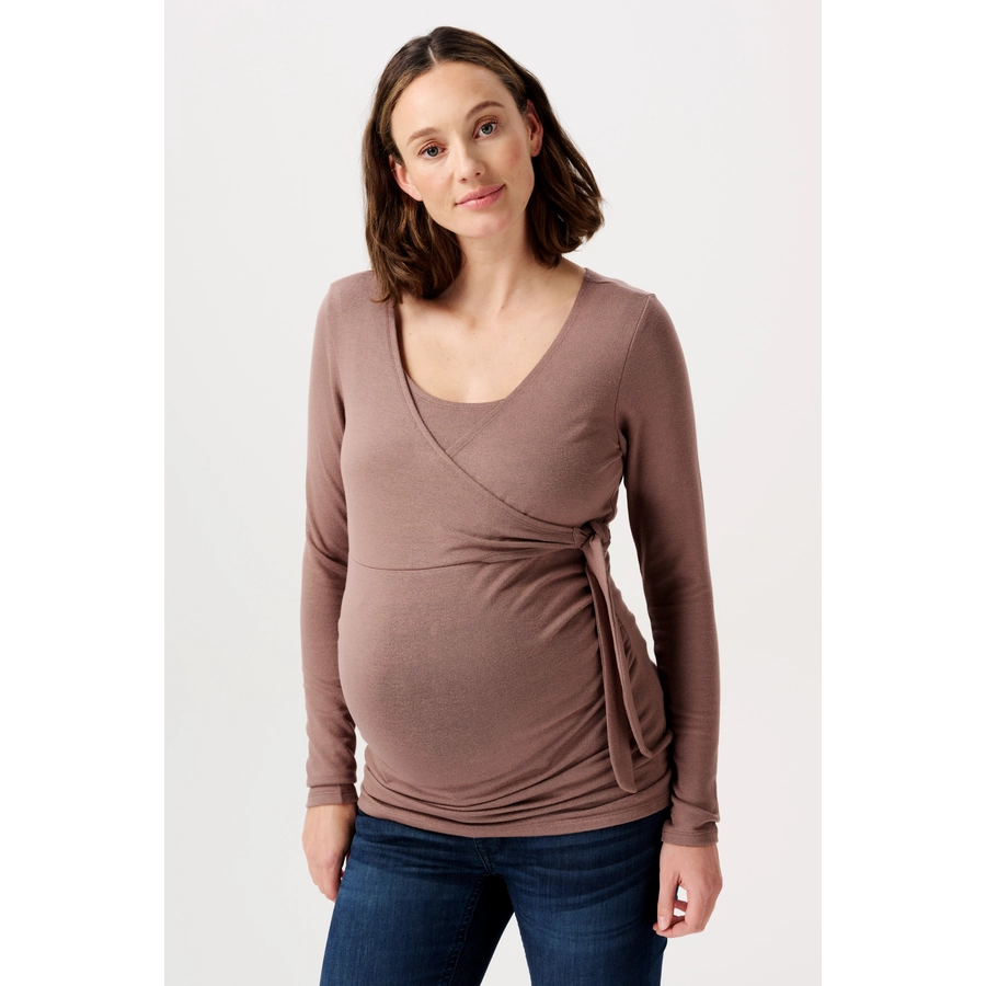 Noppies Still-Shirt Elin Deep Taupe