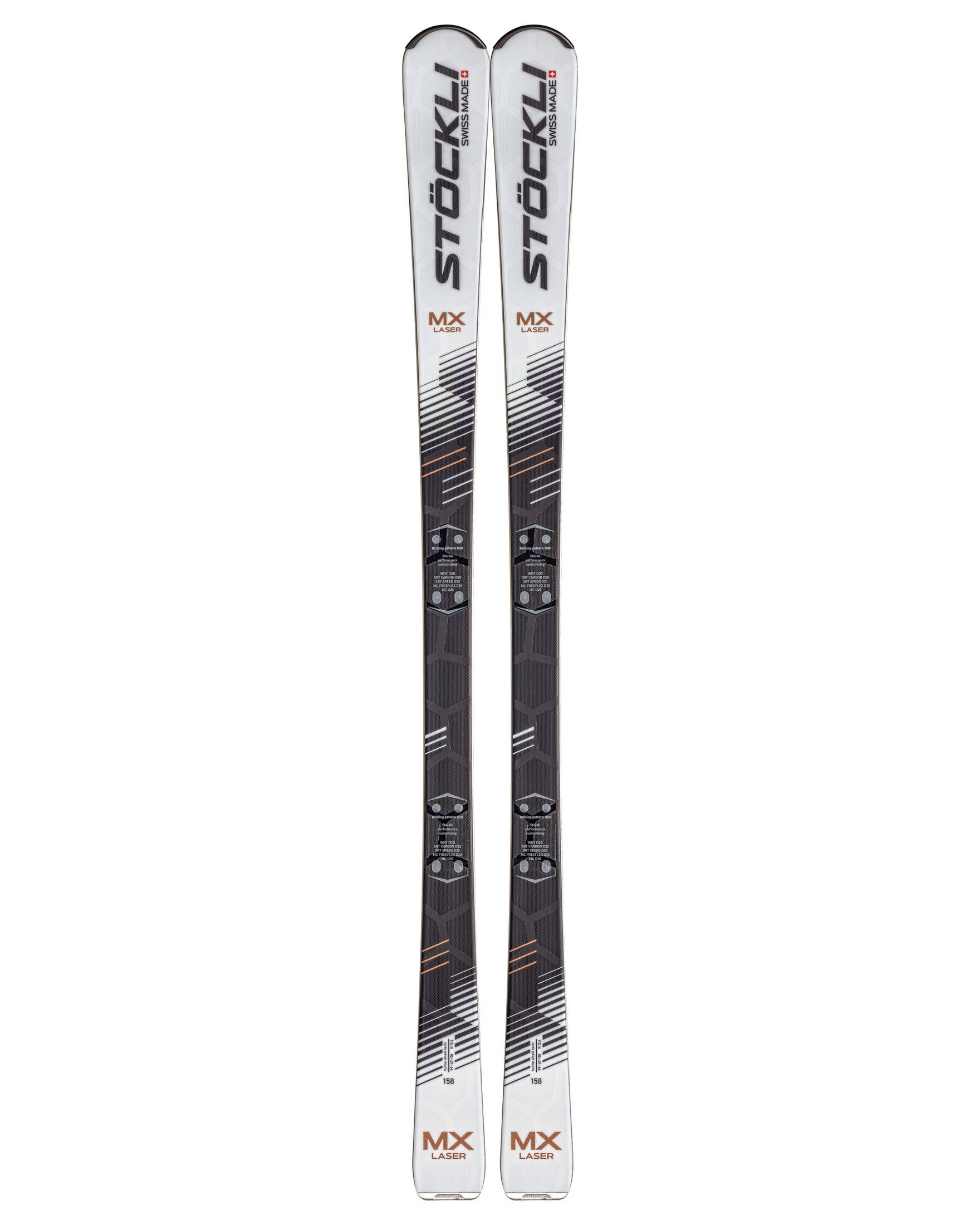 Stöckli| Damen Skier LASER MX inkl. MC12 Bindung und D20 Platte