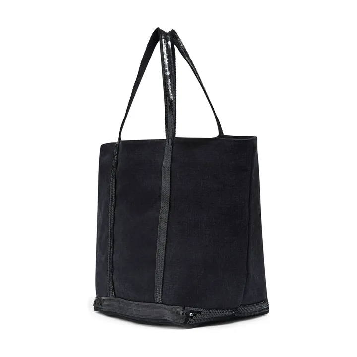 Vanessa Bruno Cabas Grand Lin et Sequins | Noir