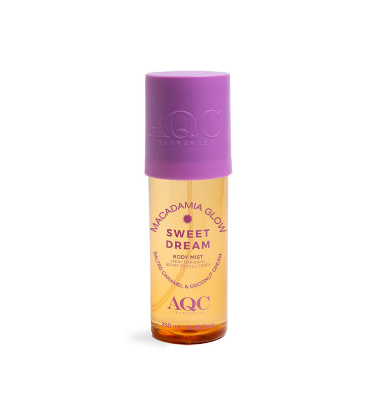 AQC Fragances - Body Mist Perfumado Sweet Dream - Caramel Macadamia Glow