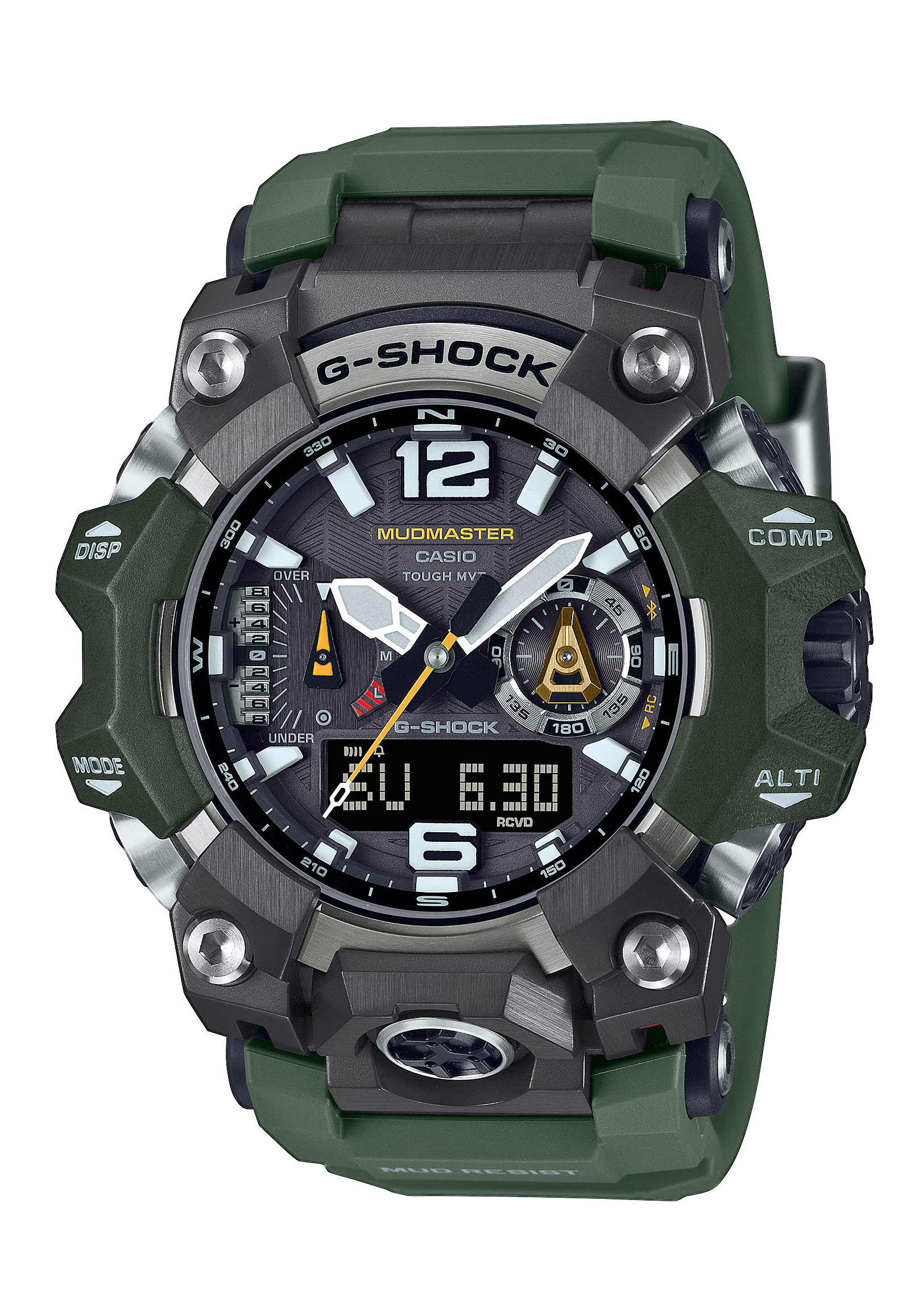 Casio G-Shock Master of G Mudmaster Grün GWG-B1000-3AER