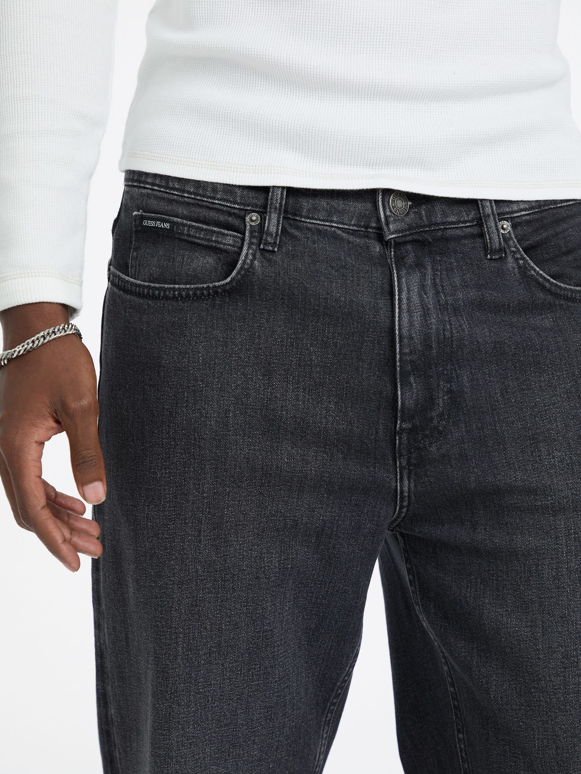 Calça jeans boca de sino