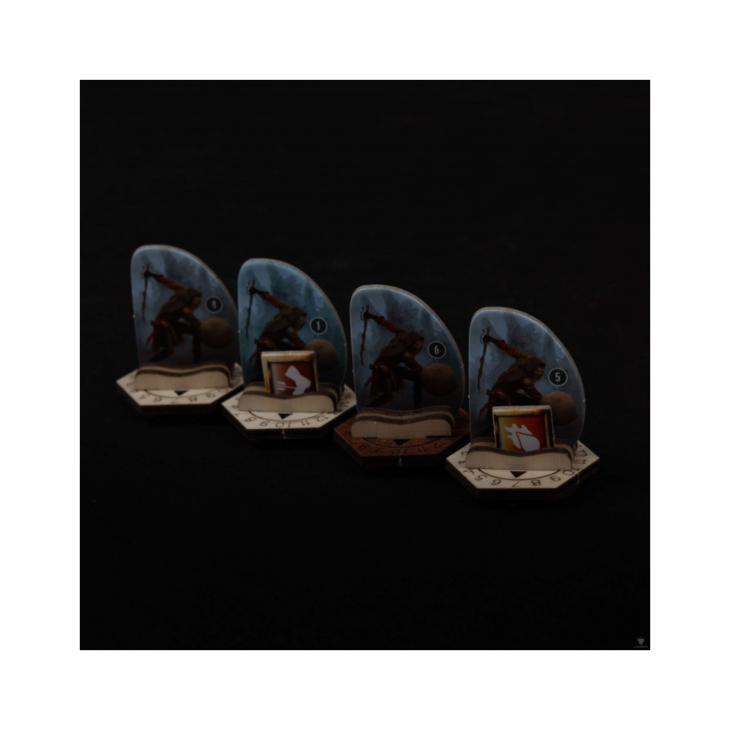 Socles pour Monstres LaserOx - Gloomhaven