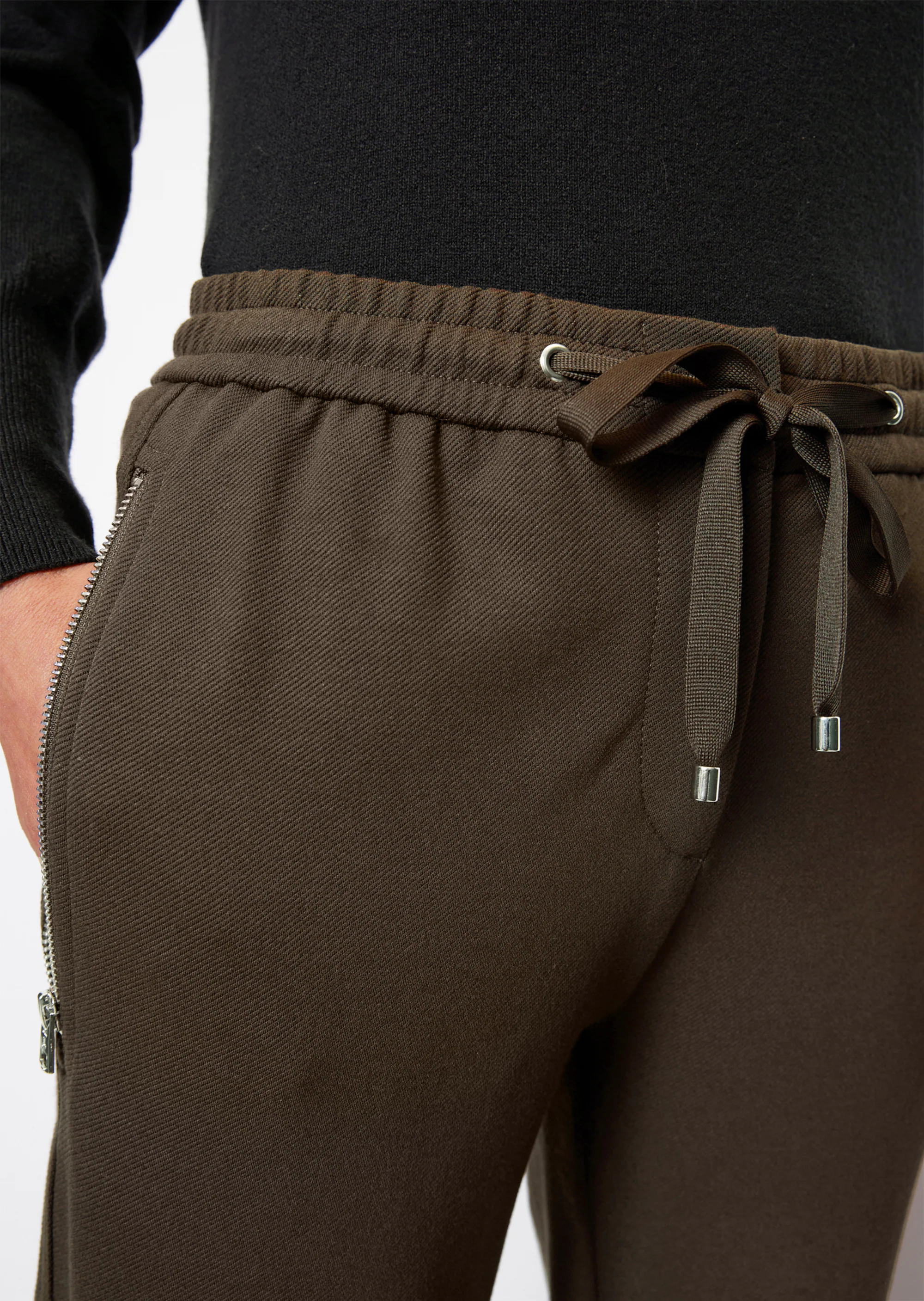 Jersey Jogg Pantsaus Cavalry-Twill