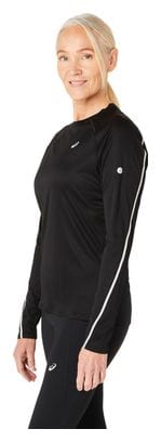 Maillot manches longues Asics Road Lite-Show Noir Femme