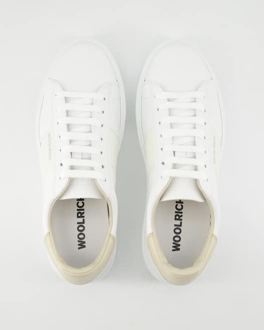 Woolrich Classic Court Sneaker in Weiß
