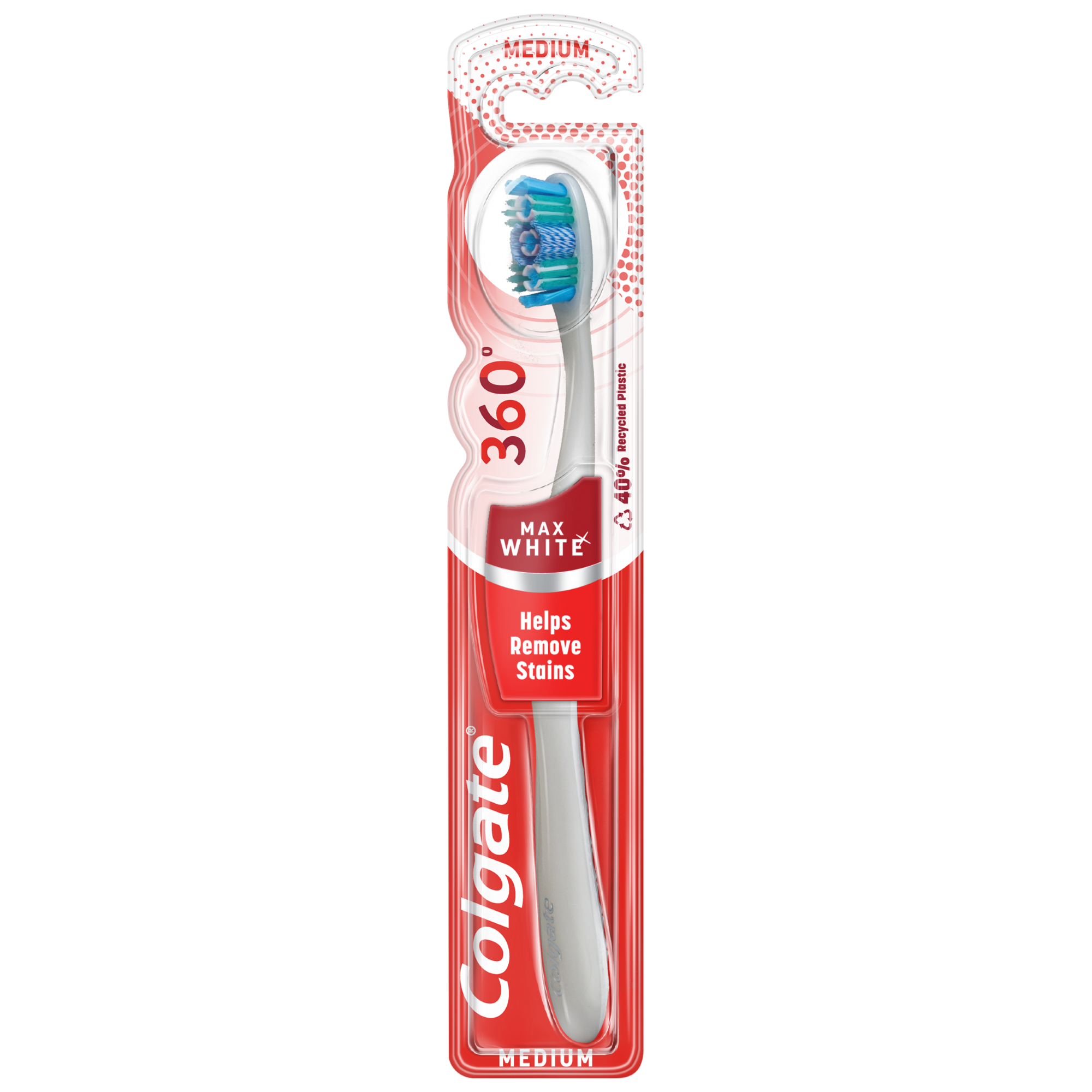 COLGATE 360° White Expert Zahnbürste Medium Blist 1 Stk