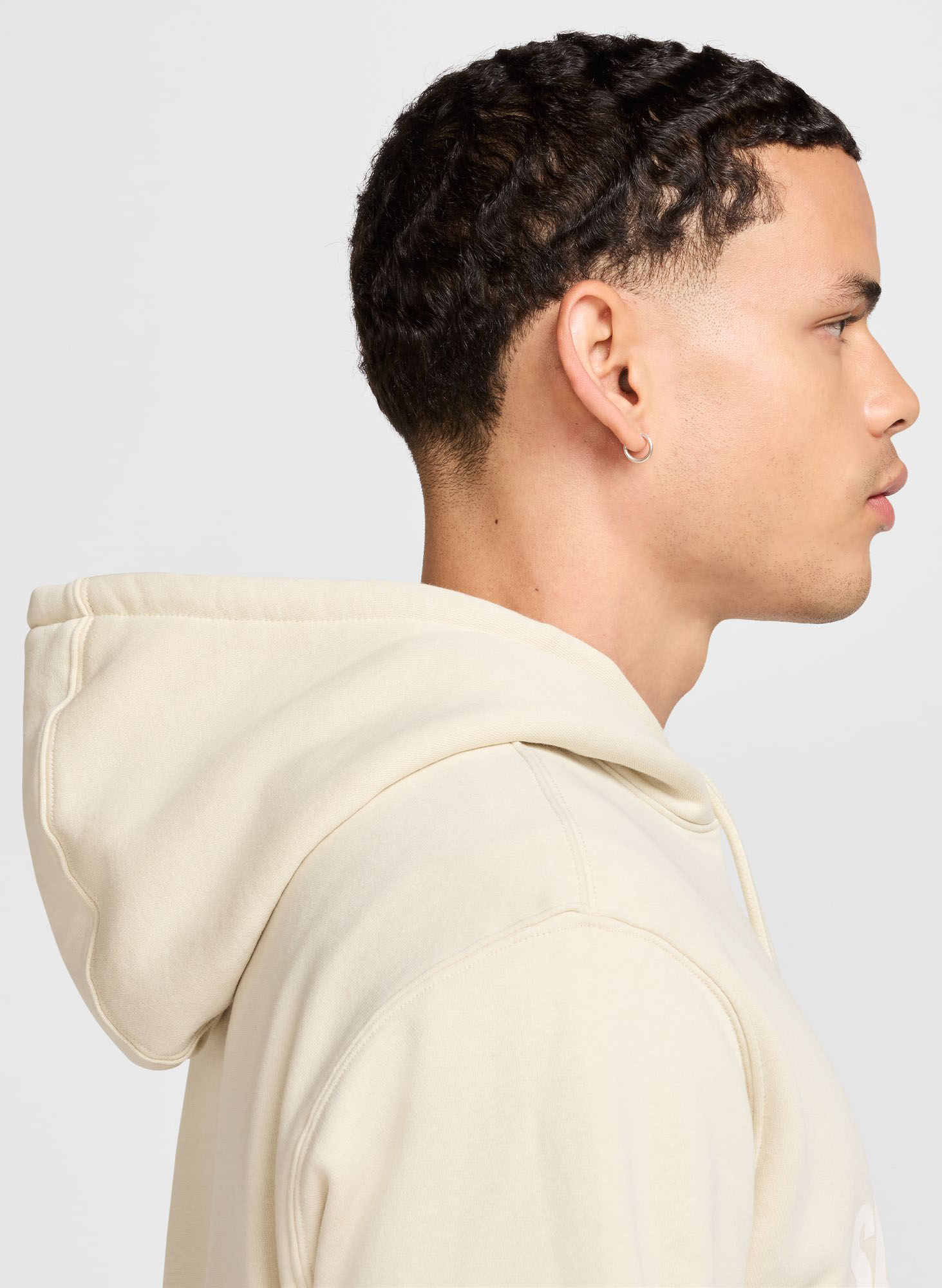 Club Fleece Hoody Herre 234/LT Khaki/LT Khaki/Sail