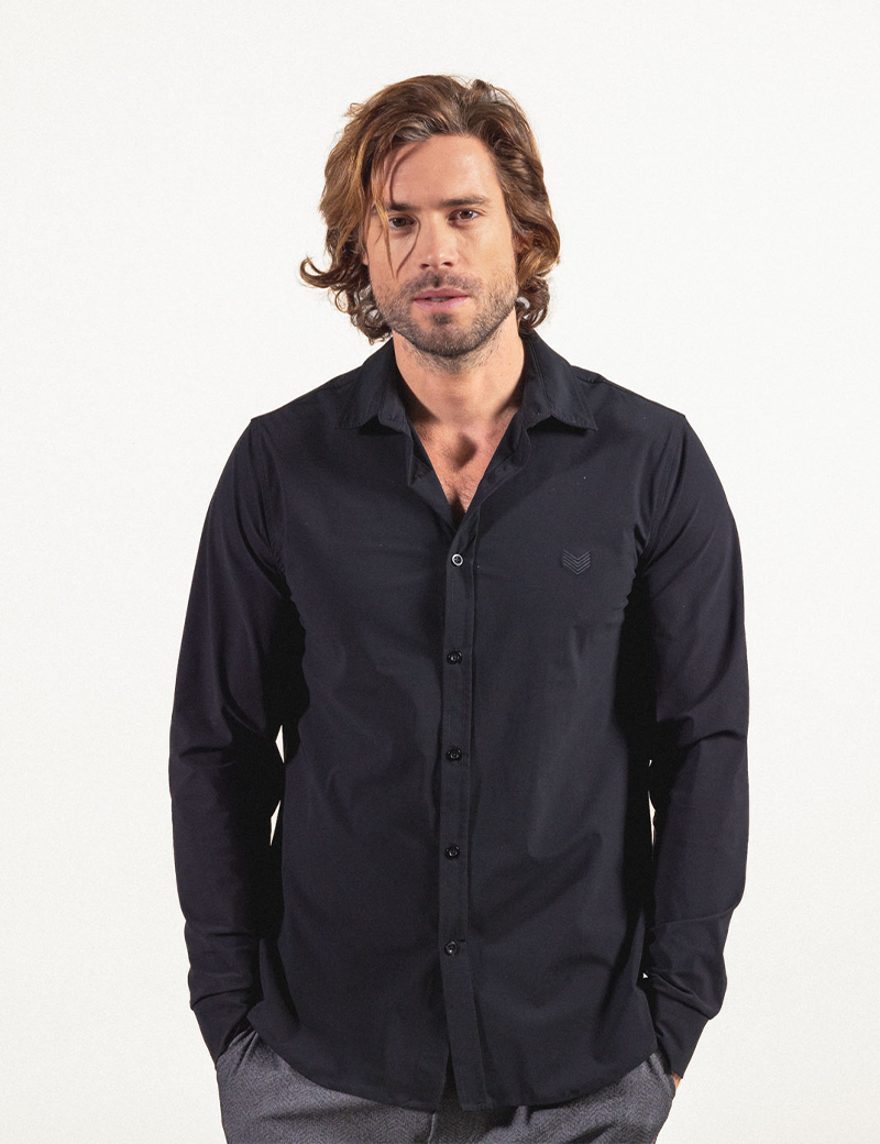 HBT BASICS | LORD CHEMISE NOIR