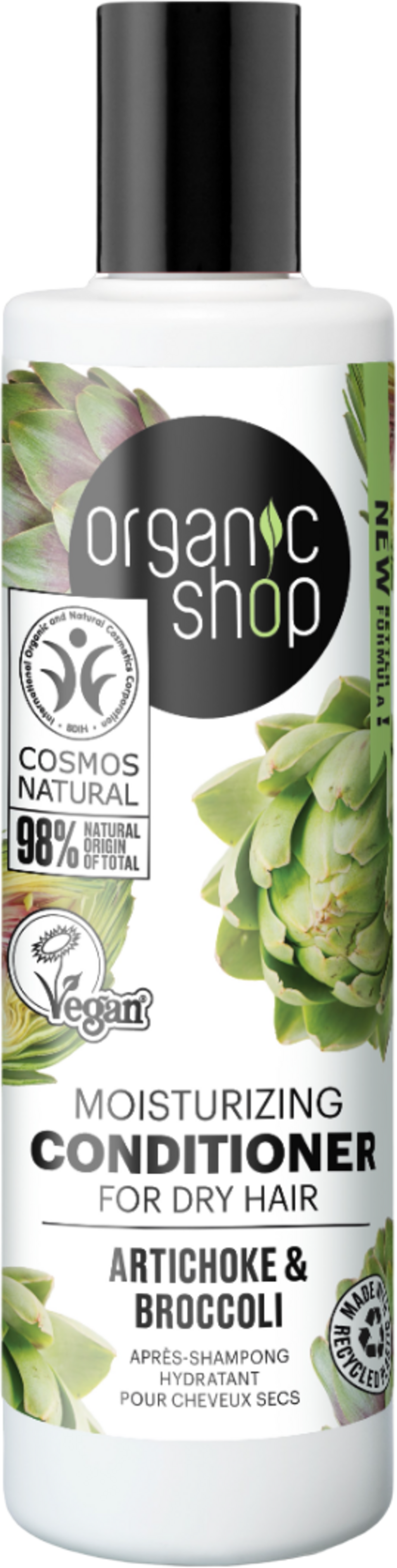 Organic Shop  Moisturizing Conditioner Artichoke & Broccoli, 280 ml