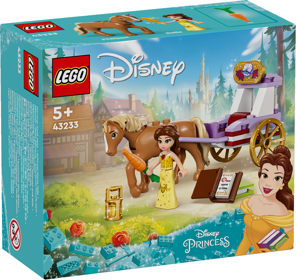 LEGO Disney Princess - Belles eventyr-hestevogn (43233)
