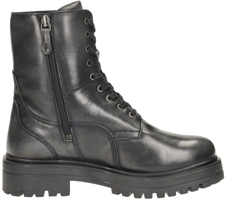 Sub55 Veterschoenen Hoog zwart