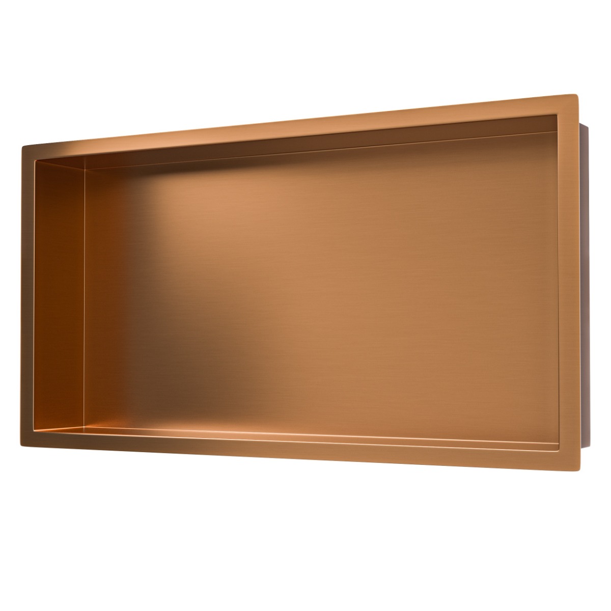 Mueller Bronzo inbouwnis 60x30x10cm geborsteld brons koper
