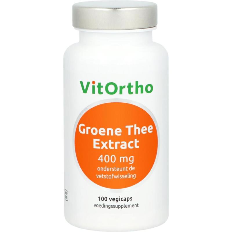 Vitortho Groene Thee Extract 400mg 100cap