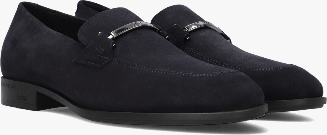 BOSS blauwe boss loafers colby_loaf