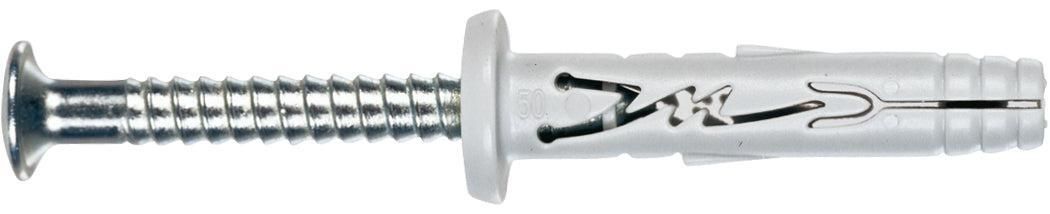 Spit Hit m Slagplug 6x40/12 met kraag - 050119
