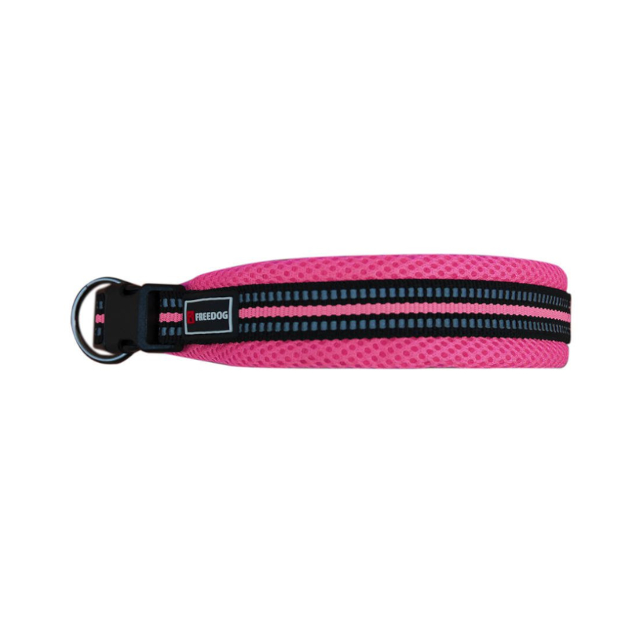Coleira Freedog Soft Sport Rosa para Cães