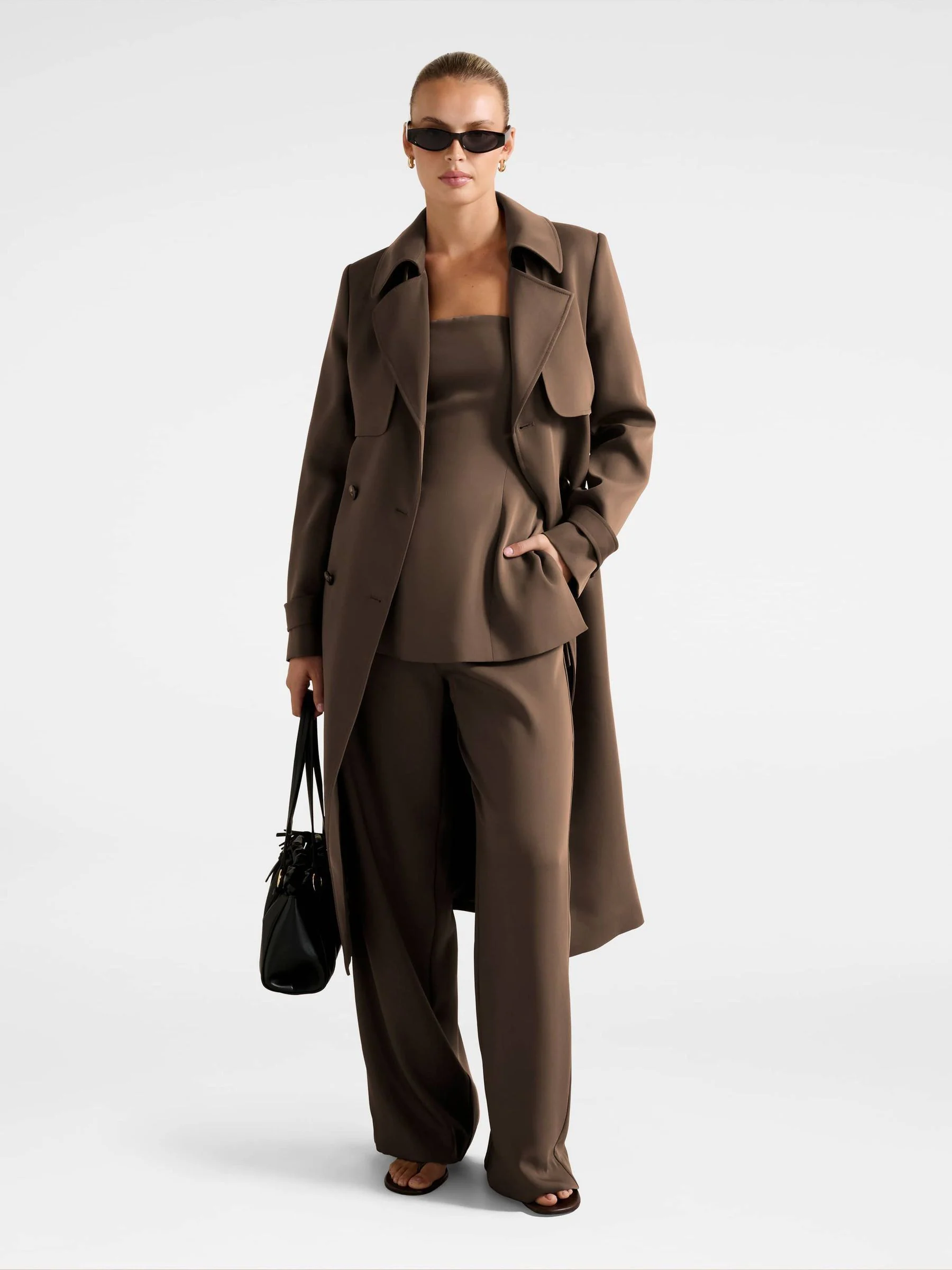 Forever New Delilah Soft Trench Coat