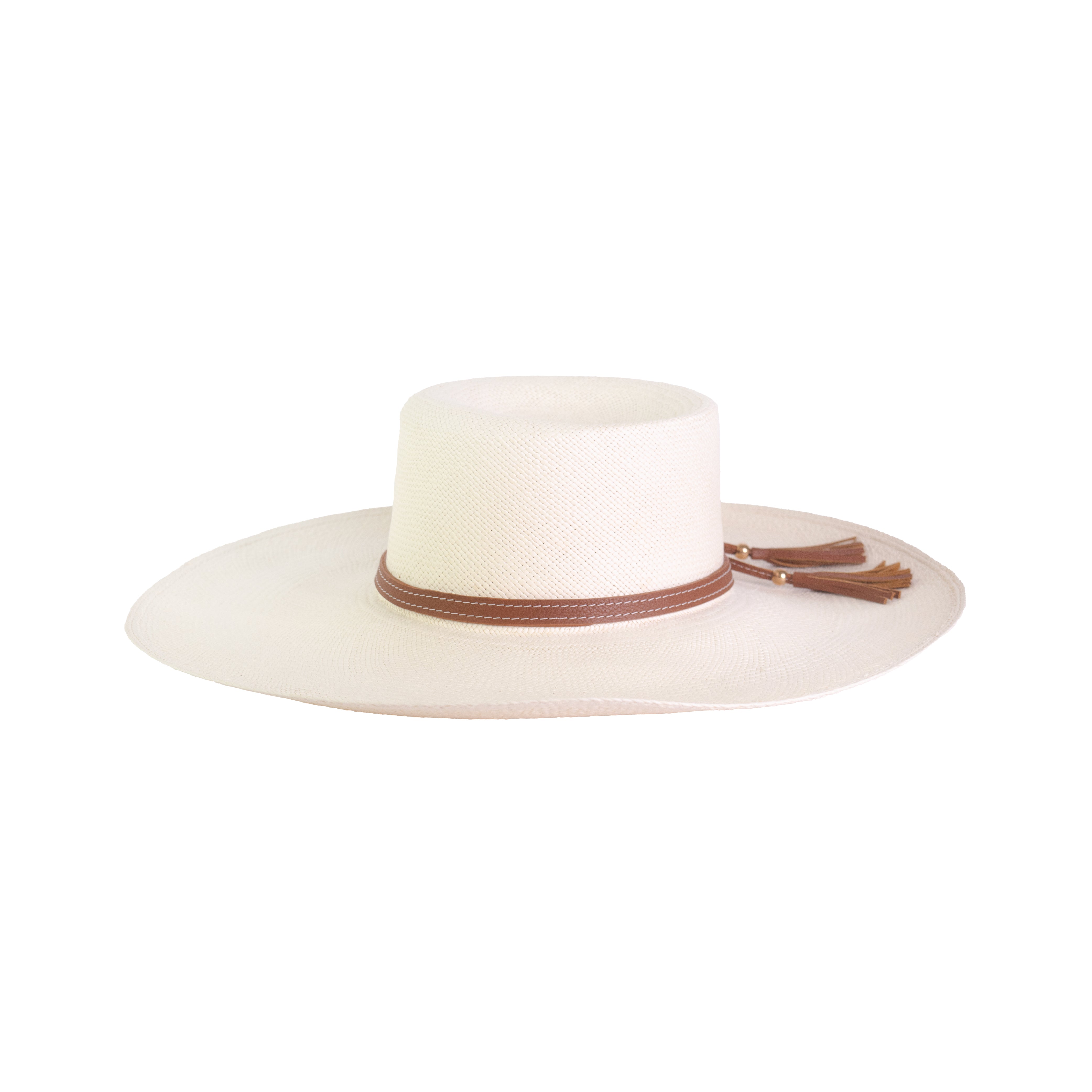 Chapeau Cordovan à bords extra longs - ARTICLE RTS