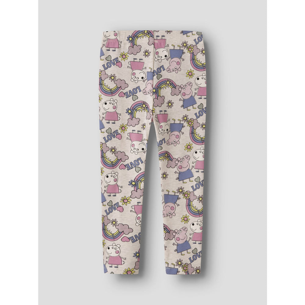 Køb Name It Peyote Melange Nmfdarsy Peppa Leggings Cplg