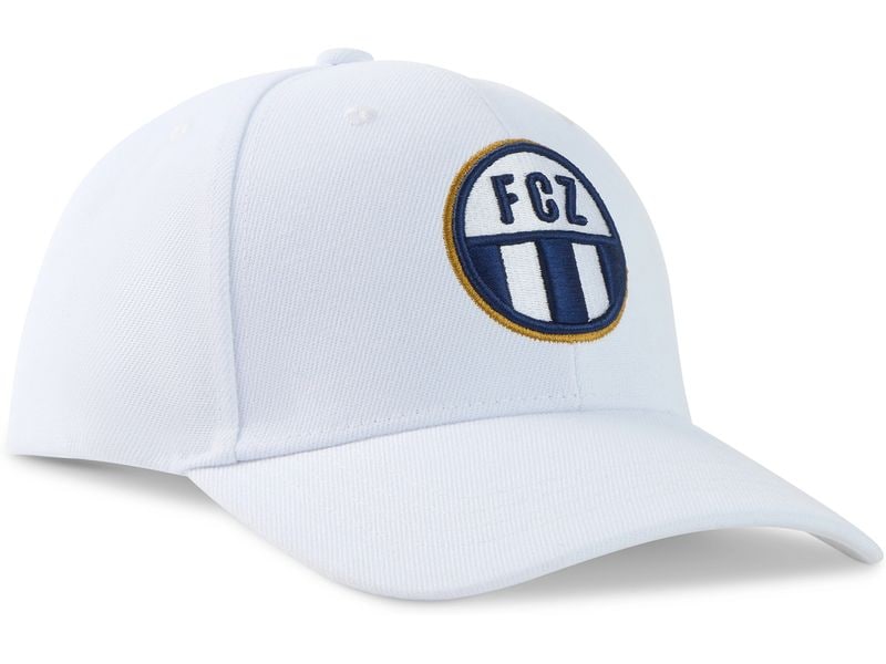 FC Zürich Cap Basic - Weiss Offizielle Cap für FCZ-Fans
