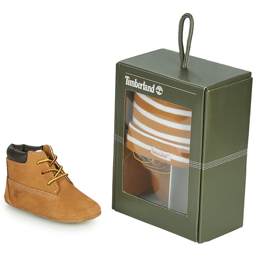 Timberland - CRIB BOOTIE WITH HAT - Blé / Marron