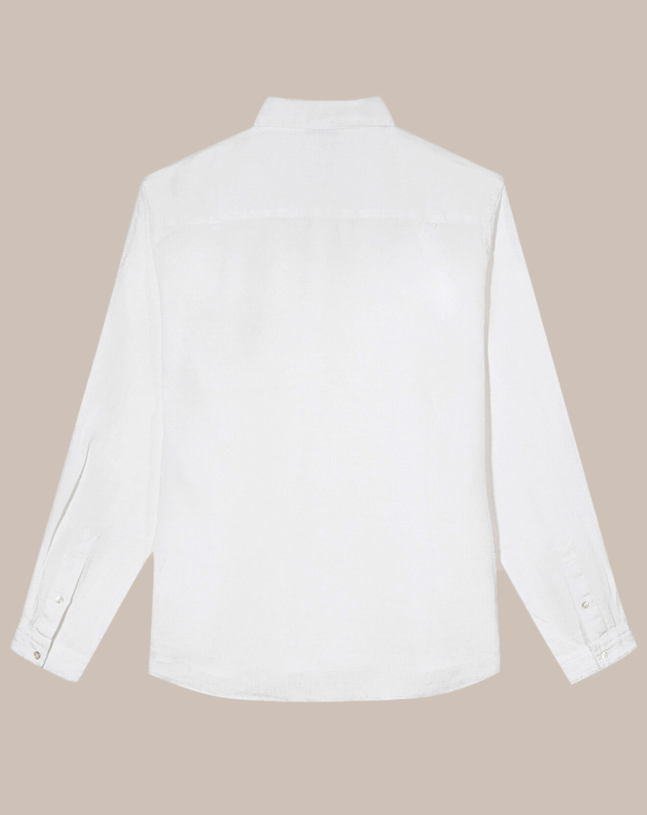 Harris Wilson Chemise 100% Lin Elise blanche