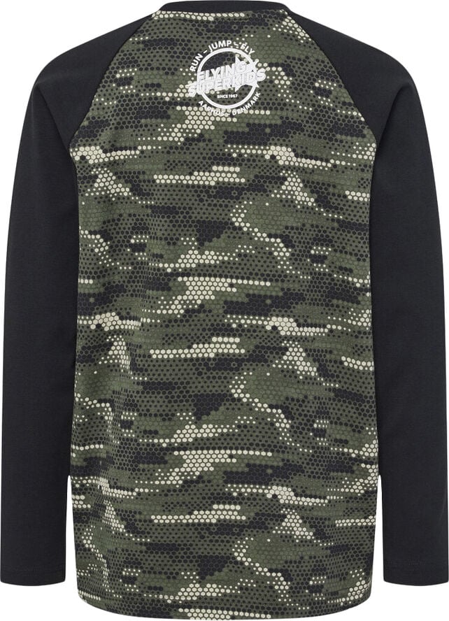 Hummel Flying Superkids Boys T-shirt Grøn