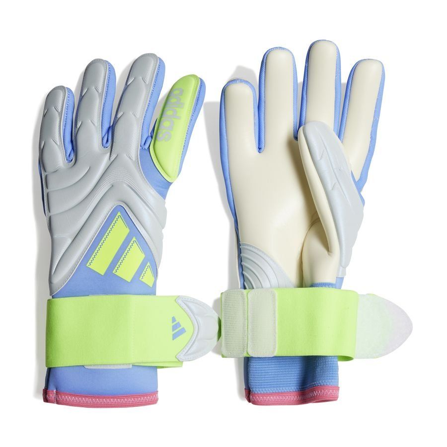 adidas Gants de Gardien Copa Pro Celestial Victory - Blue Fusion/Bleu/Lucid Lemon