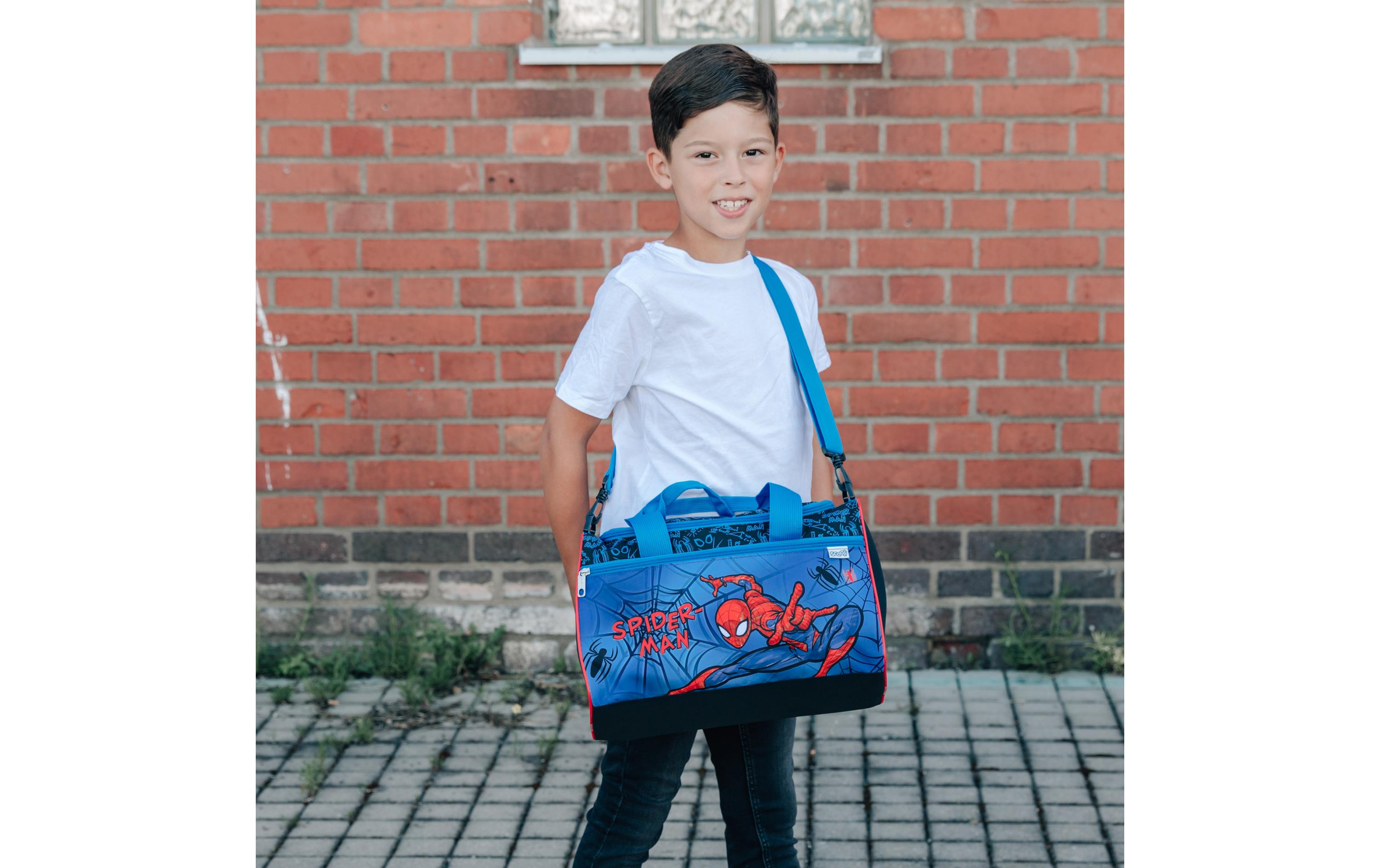 Turnsack Spiderman 8 lSporttasche oder Reisetasche für Kinder