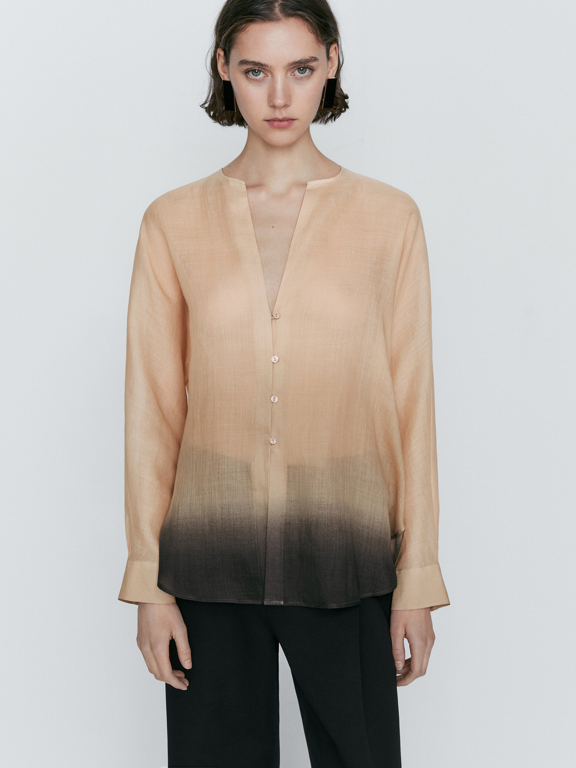 Camisa de cobre degradado - RAW