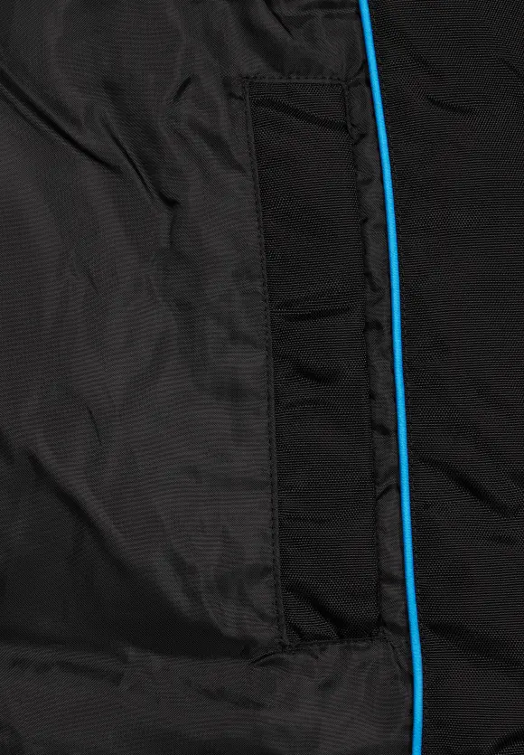 Sportive Puffer Winterjacke - deep night blue